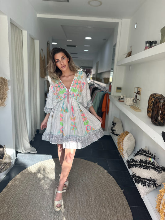 NEON SHORT DRESS
